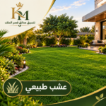 العشب الطبيعي